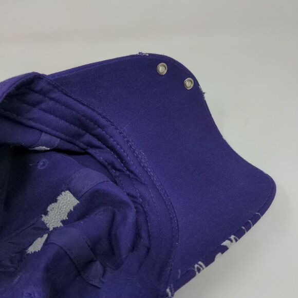 DKPS Men's Strapback Hat Purple Adjustable Cozumel Mexico Vacation Tourist Cap - Picture 10 of 12